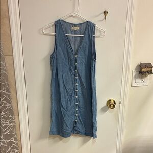 Madewell Light Blue Denim dress in Sz XS